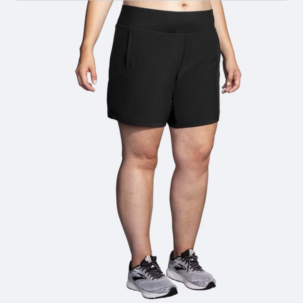 Brooks Women's Black Athletic Shorts